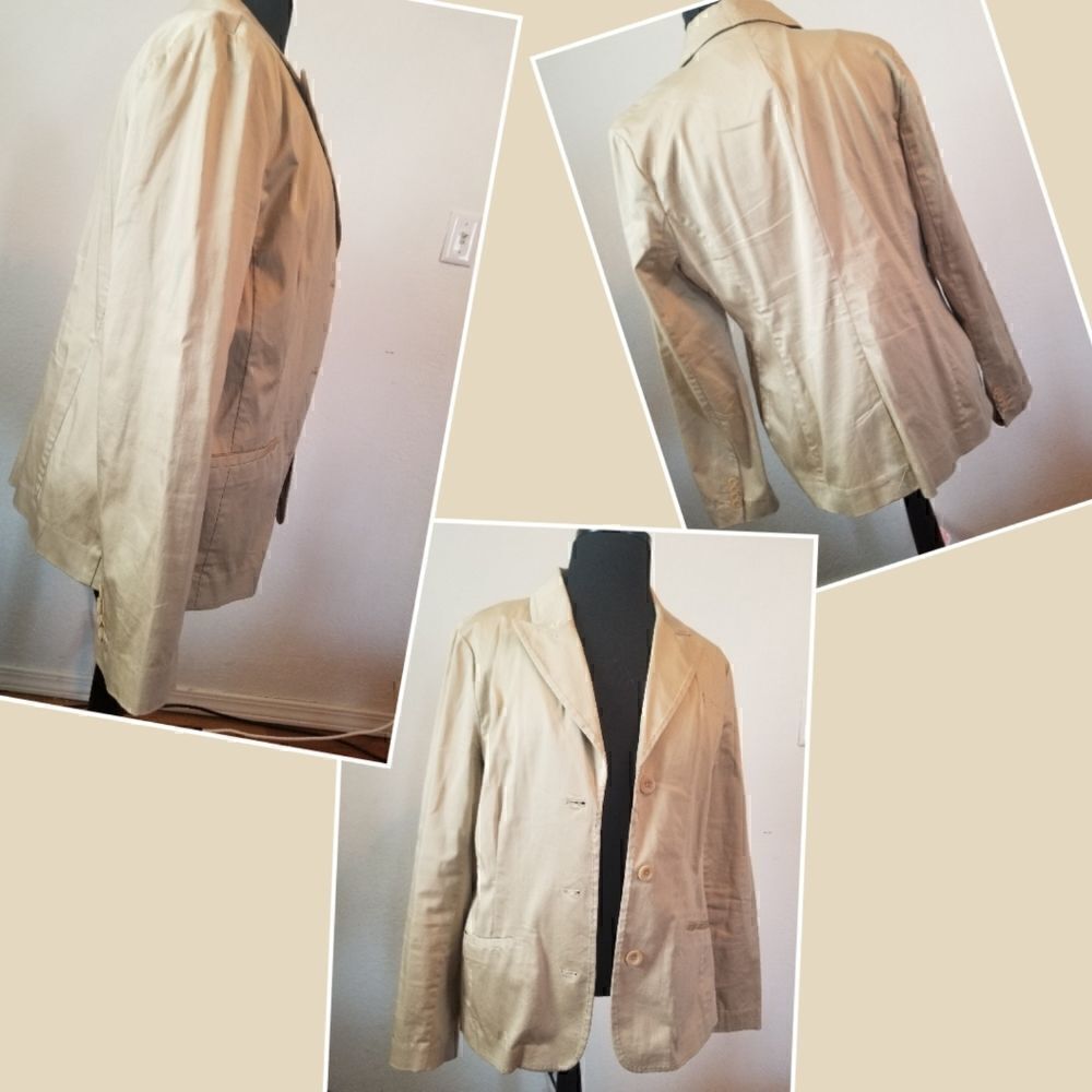 Relativity blazer with faux pockets size 14